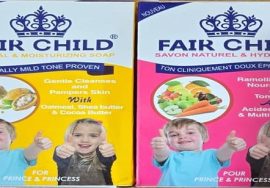 fair child soap recall