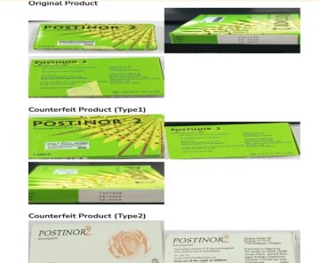 how to identify fake positnor2 VS original postinor 2