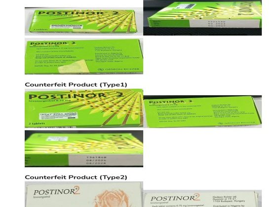 how to identify fake positnor2 VS original postinor 2