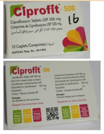 fake ciprofit antibiotic